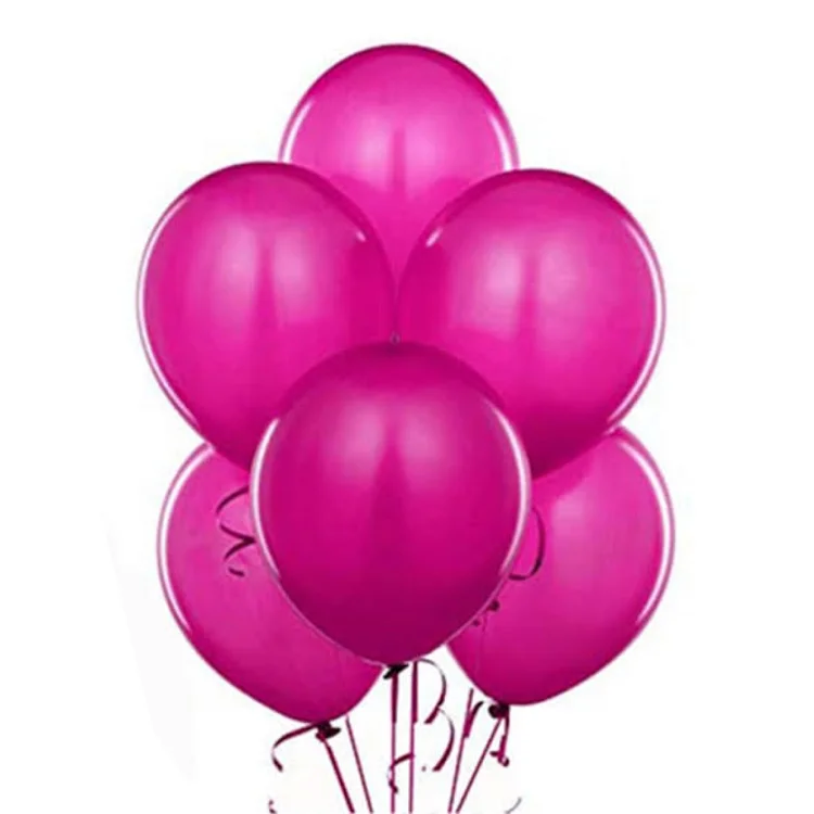 Erbay Helium İç Mekan As Balon 100 Lü_açık Pembe