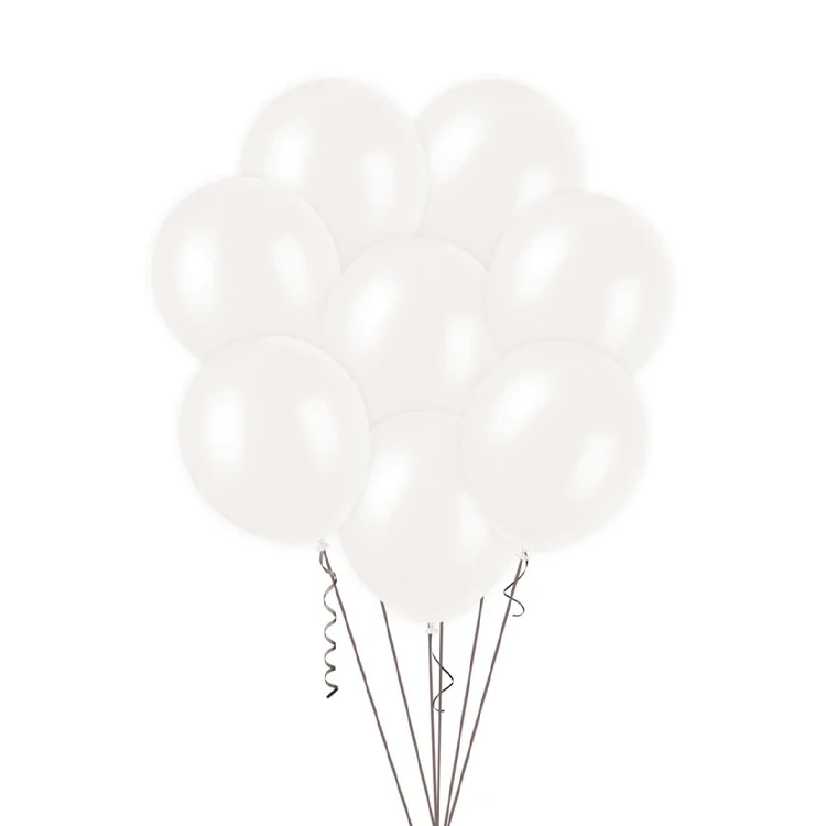 Erbay Helium İç Mekan As Balon 100 Lü_beyaz Xzy