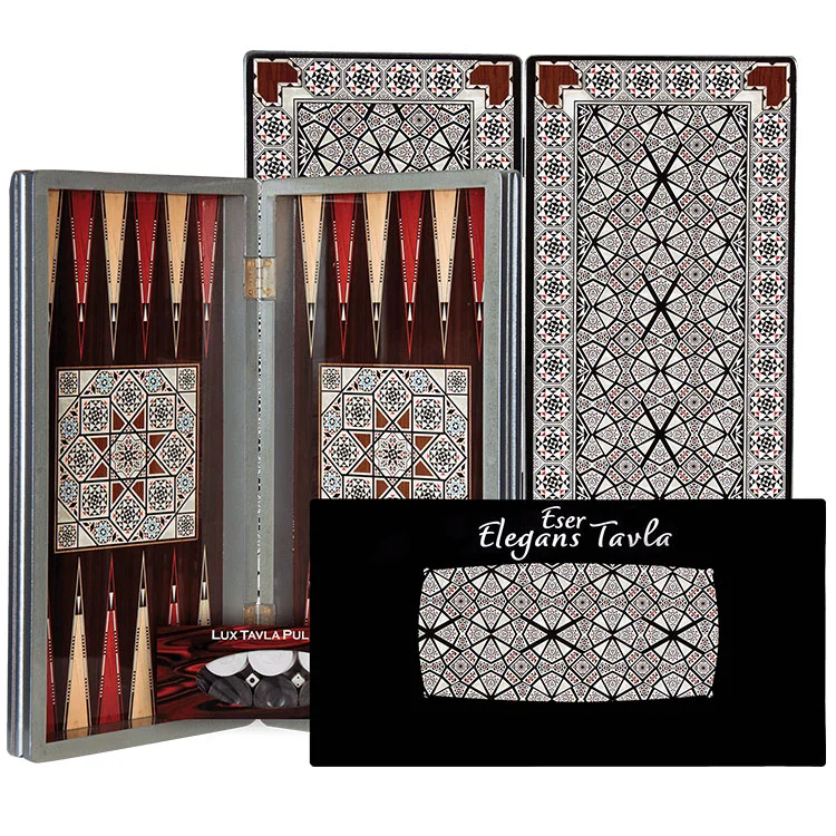 Eser Elegan Tavla Büyük Boy Yıldızlı 1142