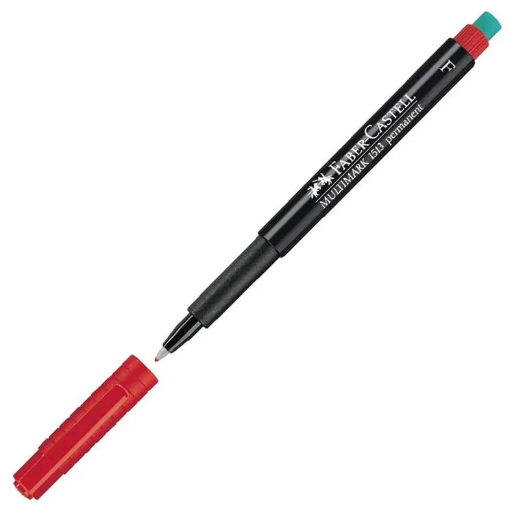 Faber Castell Asetat Kalem (f) Kırmızı 151321