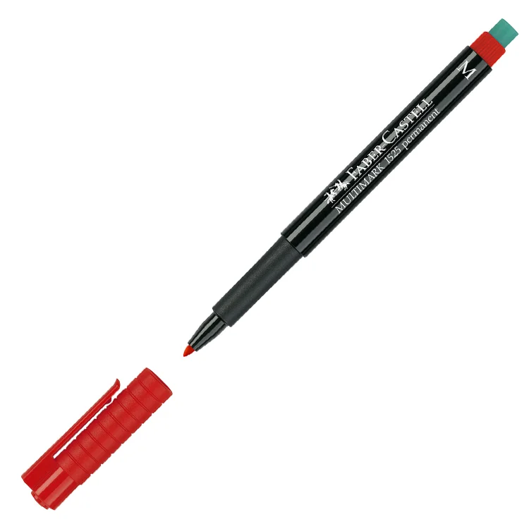 Faber Castell Asetat Kalem (m) Kırmızı 5010152521000