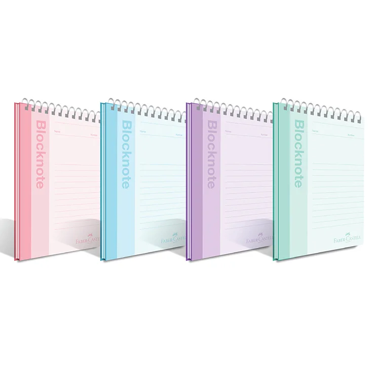 Faber Castell Bloknot A4 Pastel Renk 80 Yaprak Düz 5075000422000 Kmpy