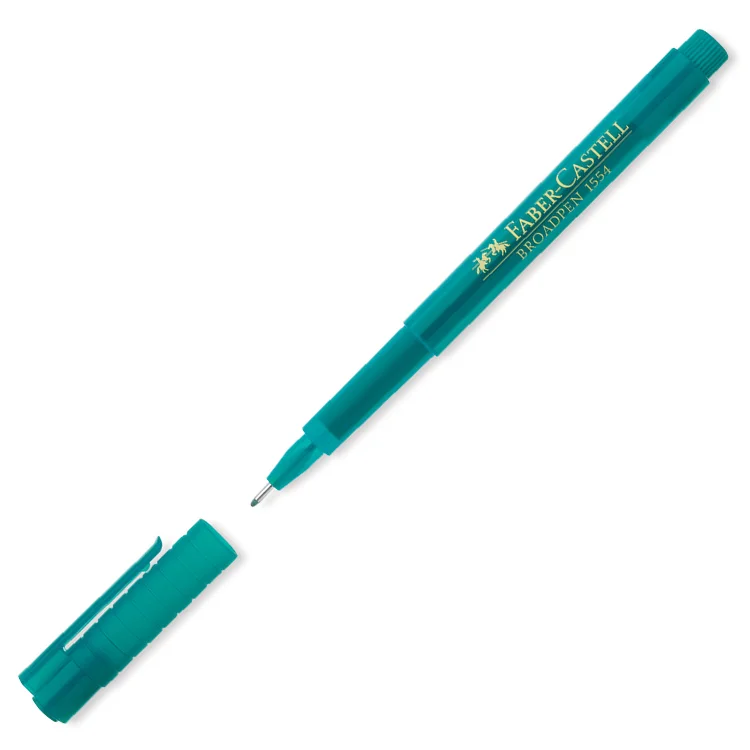 Faber Castell Broadpen Kalem 1554 Turkuaz 5020155456000