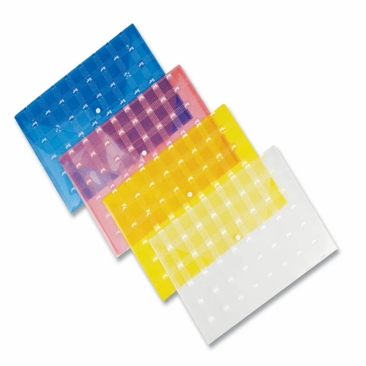 Faber Castell Çıtçıtlı Dosya Desenli Mavi 393200