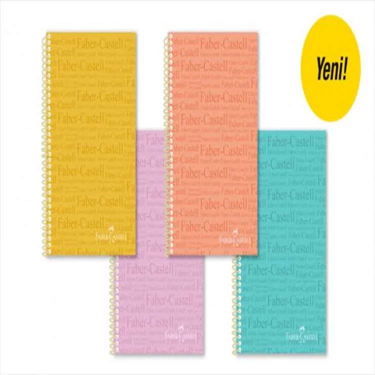 Faber Castell Defter Typo Pp Kapak 120 Yaprak Kare 5075000043