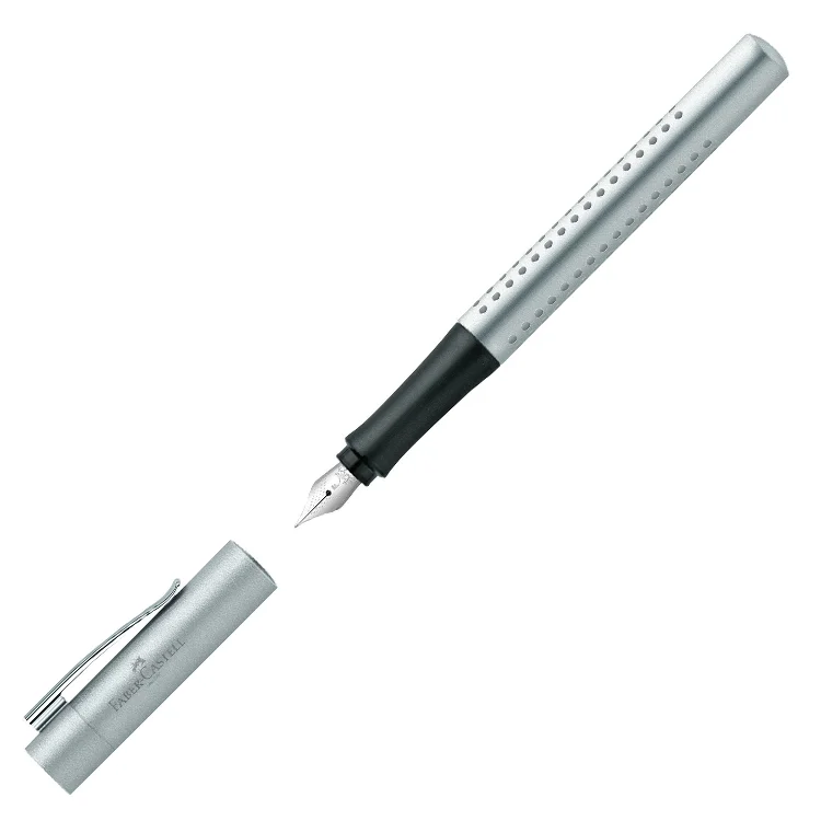 Faber Castell Dolma Kalem Grip Fuller Fountain Pen Silver 5192183472000