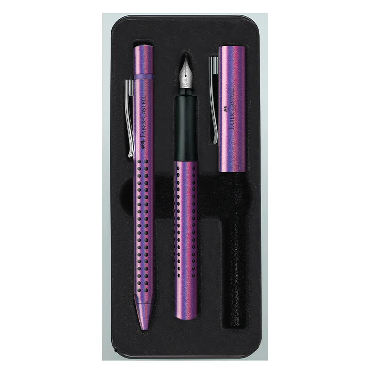 Faber Castell Dolma+tükenmez Kalem Seti Grip Edition Glam 0.7 Mm Mor 5178201534000