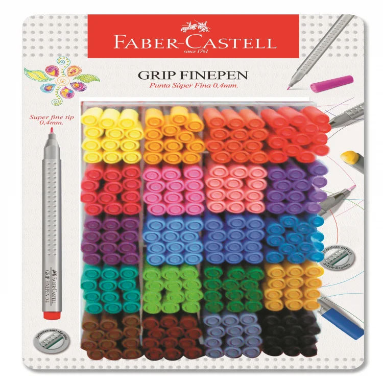 Faber Castell Finepen Kalem Grip 0.4 Mm Koyu Kahverengi 5020151687000