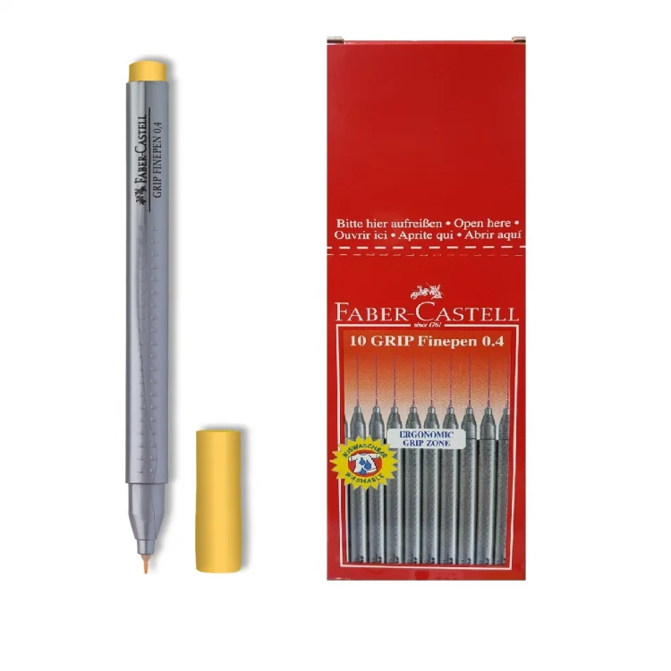 Faber Castell Finepen Kalem Grip 0.4 Mm Zümrüt Yeşili 5020151663000