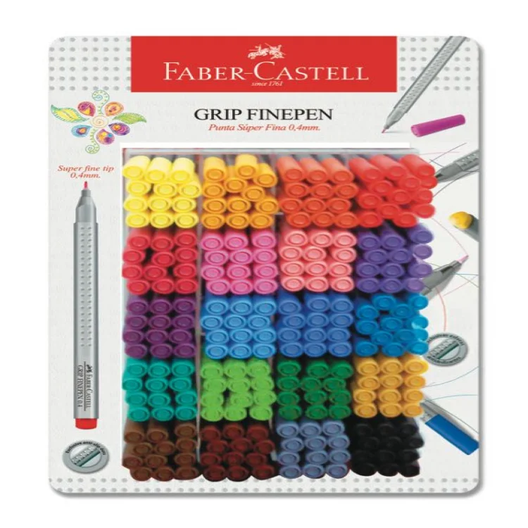 Faber Castell Finepen Kalem Grip 300lü 151698-kampanya**