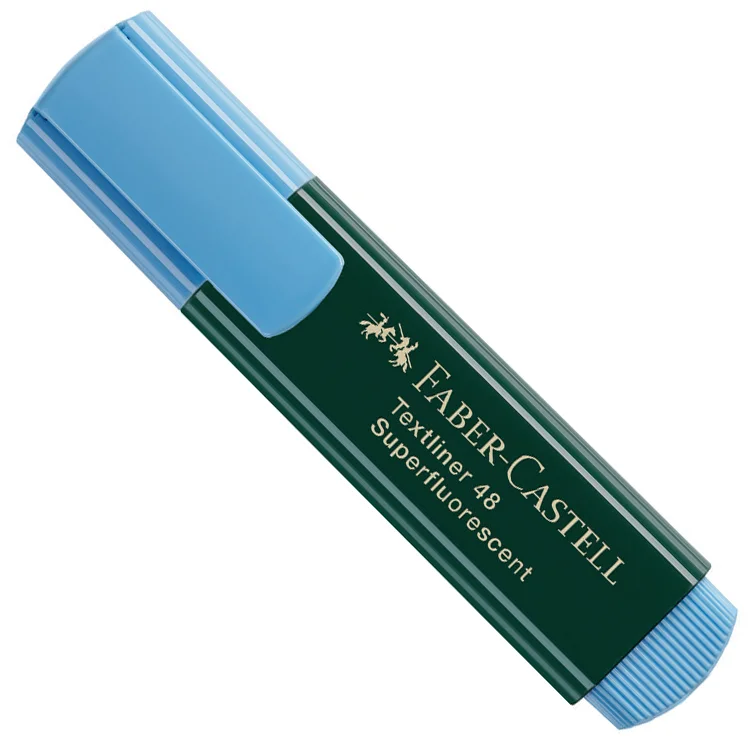 Faber Castell Fosforlu Kalem 1548 Mavi  5030154851000