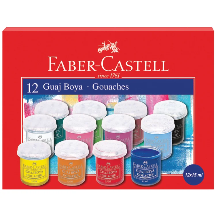 Faber Castell Guaj Boya 12li 5170160401000-160101