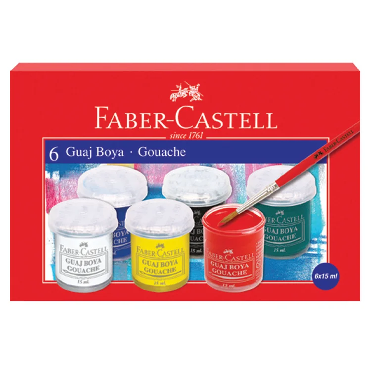 Faber Castell Guaj Boya 6lı 5170160400000