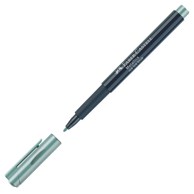 Faber Castell Markör Kalem Metalik Buz Mavisi 5010160792000 Kmpy