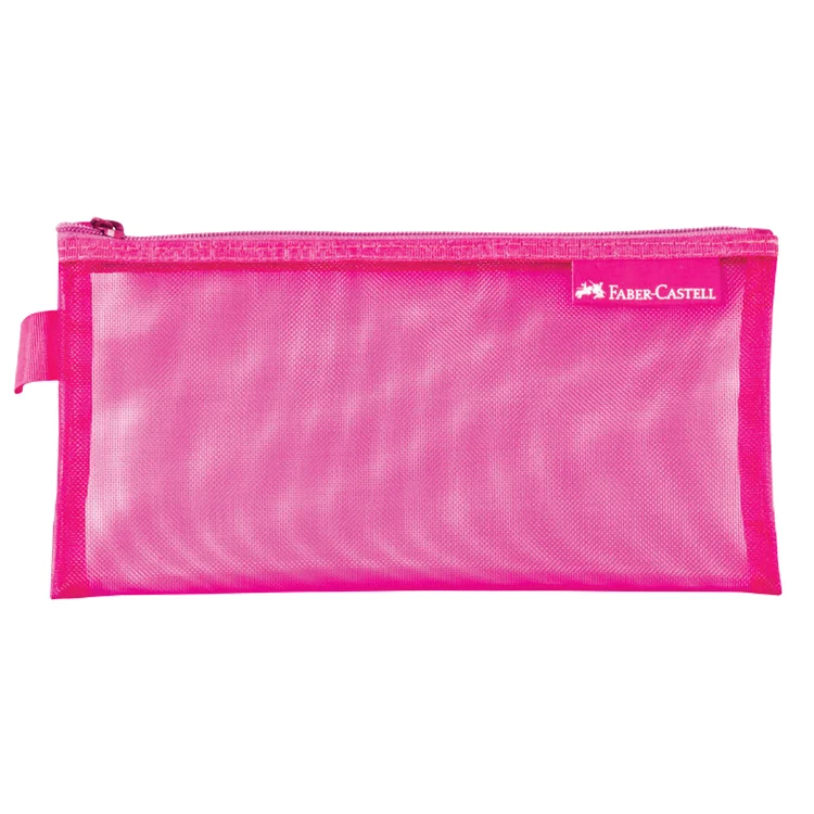 Faber Castell Mesh Dosya Kalemlik Pembe 5075000119