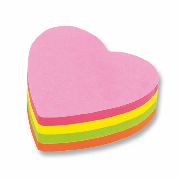 Faber Castell Not Kağıdı 70*70 Yapışkanlı Kalp 583139