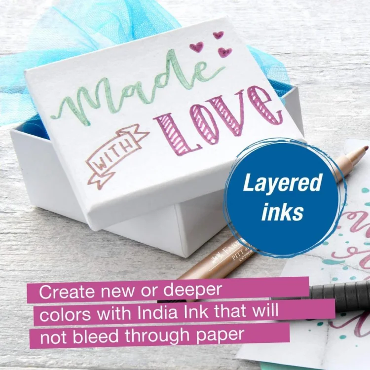 Faber Castell Pitt Artistpen Kaligrafi Kalemi Metalik 5110167304000