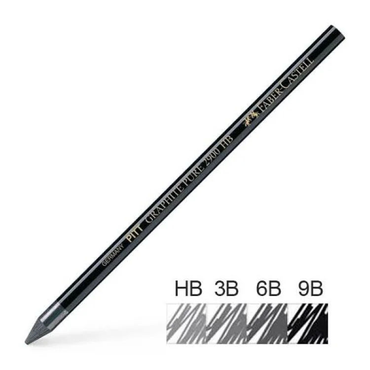 Faber Castell Pitt Monochrome Grafit Füzen Kurşun Kalem 2900 Hb 117300