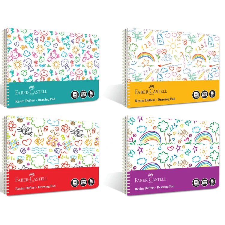 Faber Castell Resim Defteri 35*50 Cm Plastik Kapak Eğlenceli 5075000268