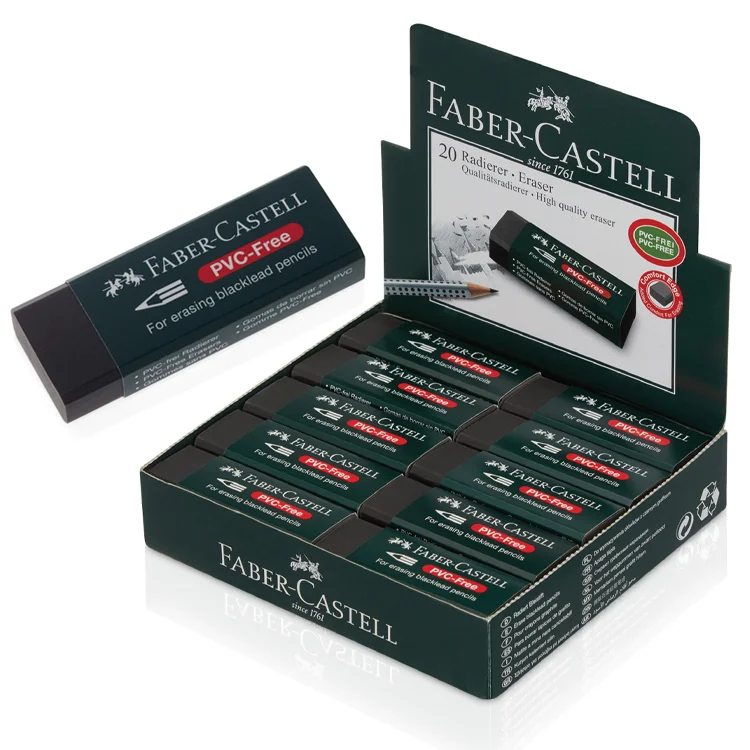 Faber Castell Silgi 7089/20 Siyah 20li 5130188920000