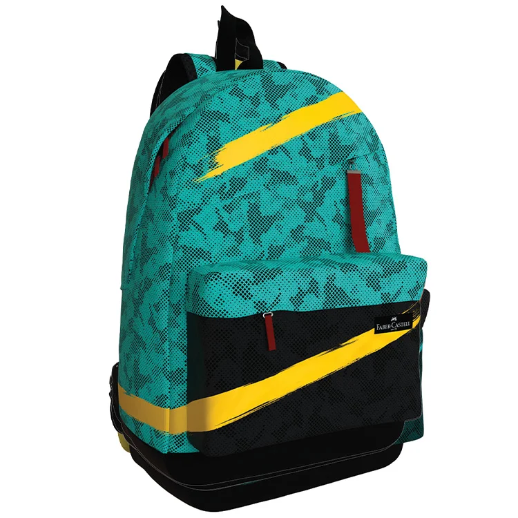 Faber Castell Sırt Çantası Basic 1 Turkuaz-siyah 5177190138000