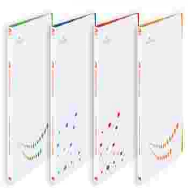 Faber Castell Sunum Dosyası Çift Renk 20li Kırmızı 5075220103000