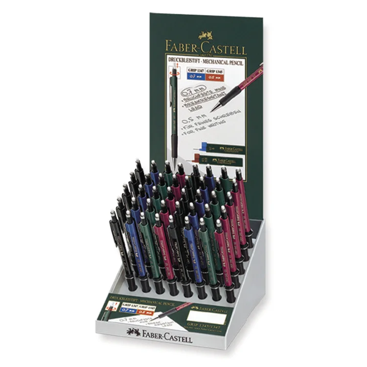 Faber Castell Versatil Kalem 1347 Grip 0.7 Mm Stand 40lı Yeni Renk 5084134542000
