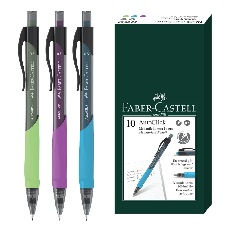 Faber Castell Versatil Kalem Autoclick 0.7 Mm Siyah Gövde Klasik 5084533097000