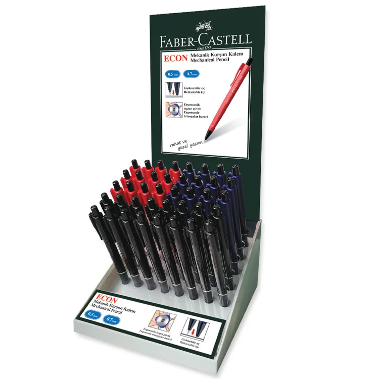 Faber Castell Versatil Kalem Econ 0.5 Mm+0.7 Mm Koyu Renk 100lü 5081135199000