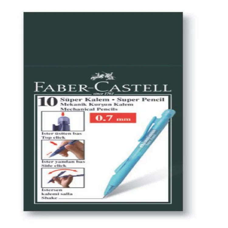 Faber Castell Versatil Kalem Süper Kalem 0.7 Mm Karışık Renk 5081238510000