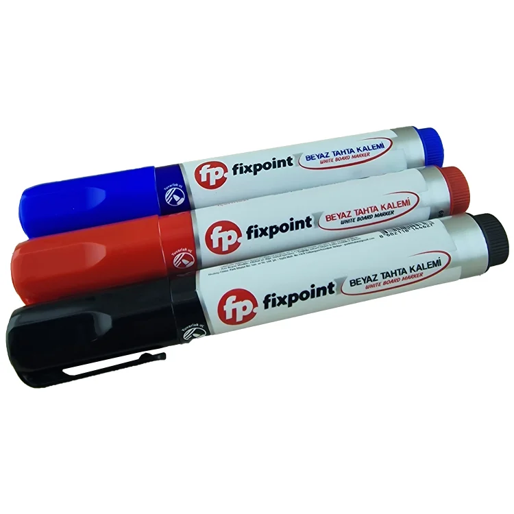 Fixpoint Beyaz Tahta Kalemi 24lü Paket Siyah Kod:k-4627