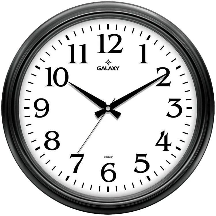 Galaxy Duvar Saati 1962-k Premium Duvar Saati Siyah