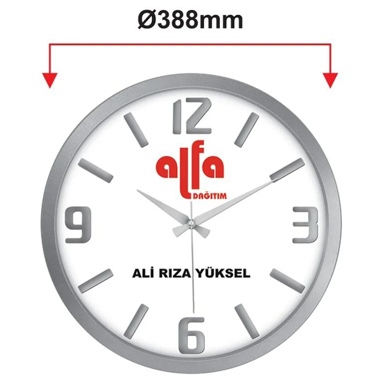 Galaxy Duvar Saati 706-a-1 Premium Kabartma Rakam