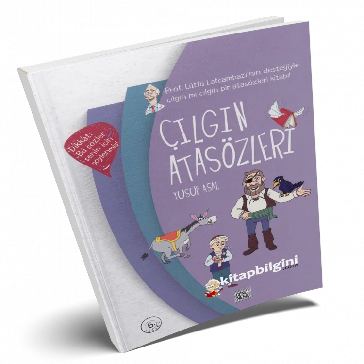 Genç Nesil Yayınları Çılgın Atasözleri Ciltli / Yusuf Asal