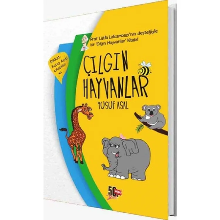 Genç Nesil Yayınları Çılgın Hayvanlar Ciltli / Yusuf Asal