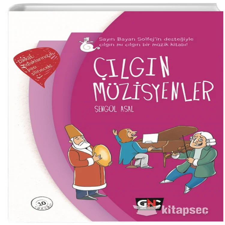 Genç Nesil Yayınları Çılgın Müzisyenleri Ciltli / Şengül Asal