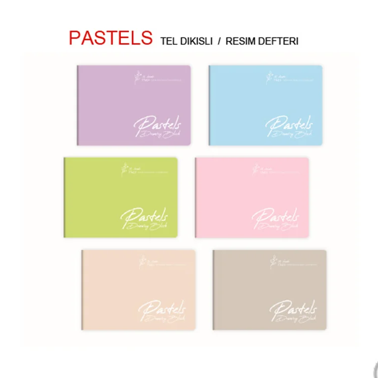Gıpta 25x35 Pastels Tel Dkş.pp Kapak 32 Yp.resim Defteri 3-4161000-2011