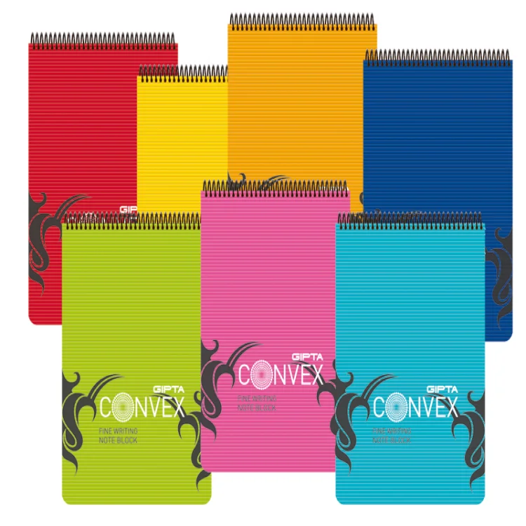 Gıpta Convex A5 Spiralli Bloknot 100 Yaprak Kareli 1396