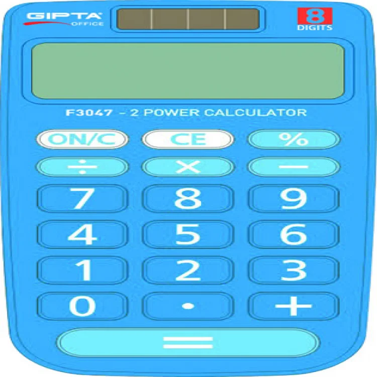 Gıpta Hesap Makinesi Stn 6 Renk 8 Hn Küçük F3047