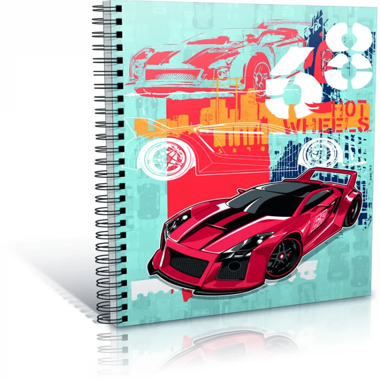 Gıpta Hot Wheels A6 Spiralli Karton Kapak Defter 36lı 5395