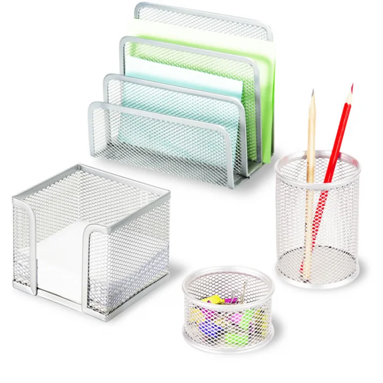 Gıpta Metal Masa Seti 4 Prç Gümüş F0021