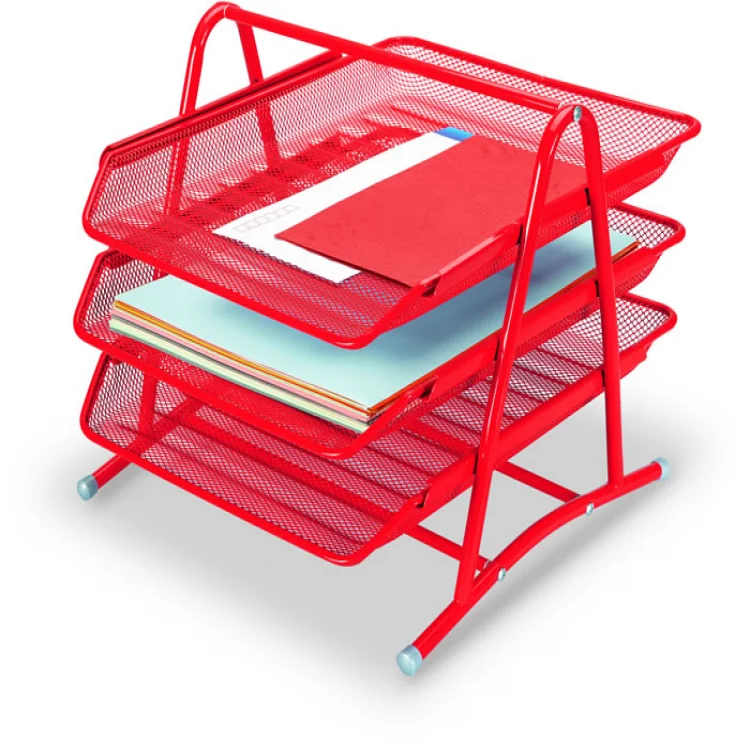 Gıpta Metal M.seti 3 Kat Har.evrak Rafı Kır F00020