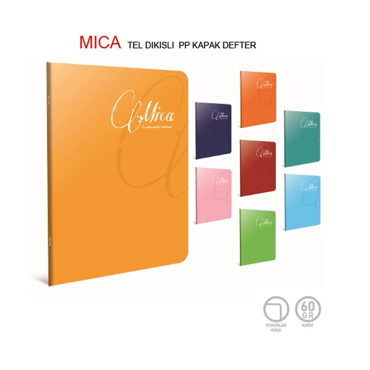 Gıpta Mica A4 Pp Kapak Defter 80 Yaprak Düz 2972
