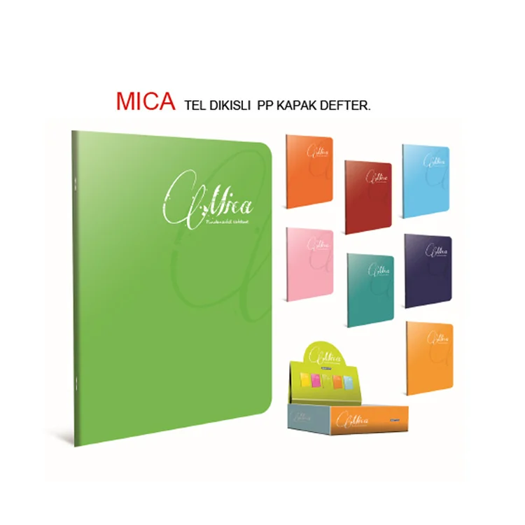 Gıpta Mica A5 Pp Kapak Defter 100 Yaprak Kareli 2935