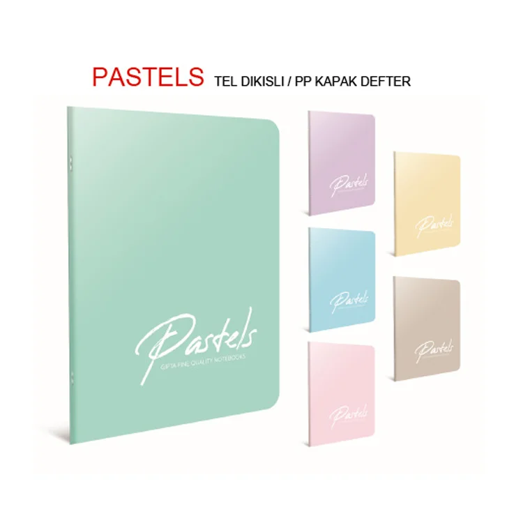 Gıpta Pastels 17x24 Pp Kapak Defter 60 Yaprak Çizgili 4126000