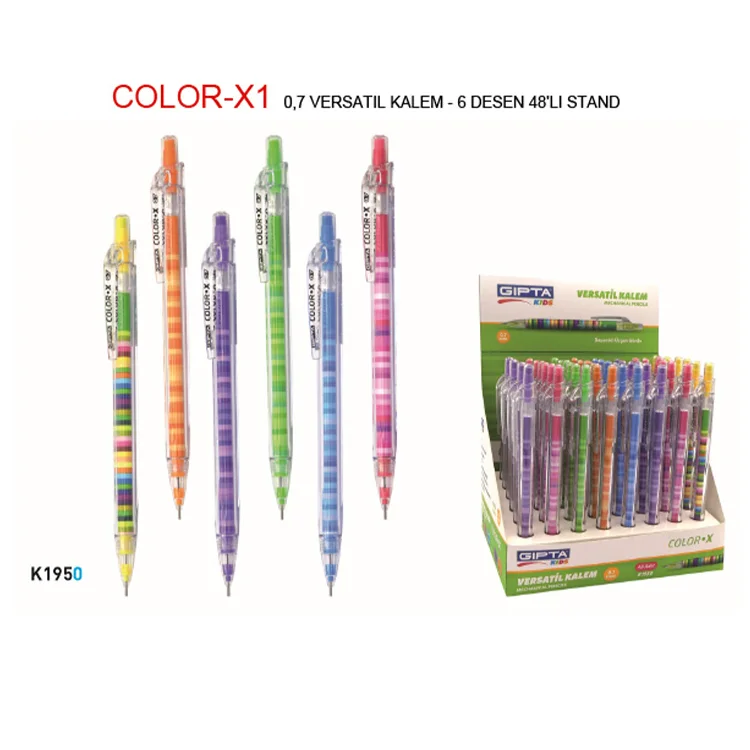 Gıpta Versatil Kalem 0.7 6desen 48li K195000