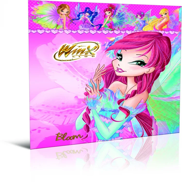Gıpta Winx A5 Karton Kapak Defter 60 Yaprak Kareli 3086