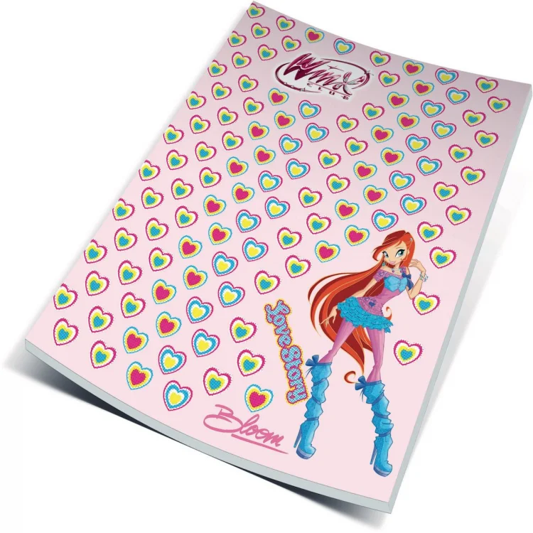 Gıpta Winx A5 Spiralli Pp Kapak Defter 60 Yaprak Çizgili 3166