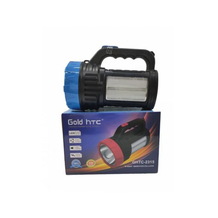 Gold Htc Ghtc-2315 Şarjlı El Feneri 3 W
