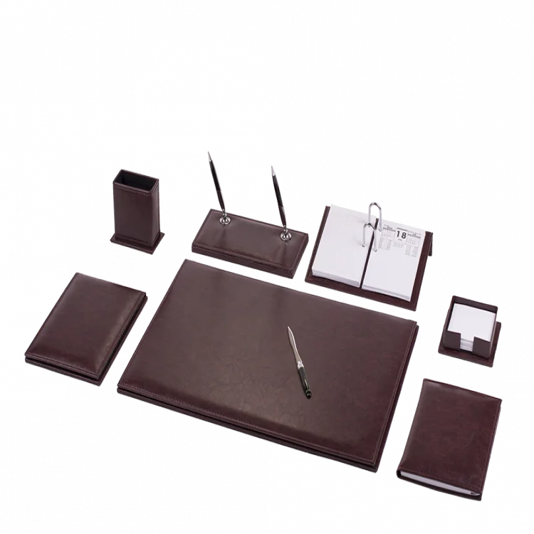 Gülpaş Sümen Takımı Lüx 9 Parça Suni Deri Klasik Bordo 260